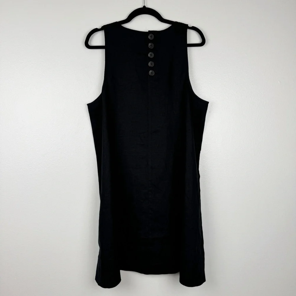 J. Crew Black Mini Dress with Sleek Design - Picture 5 of 8
